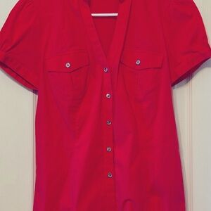 Express brand top business casual button up